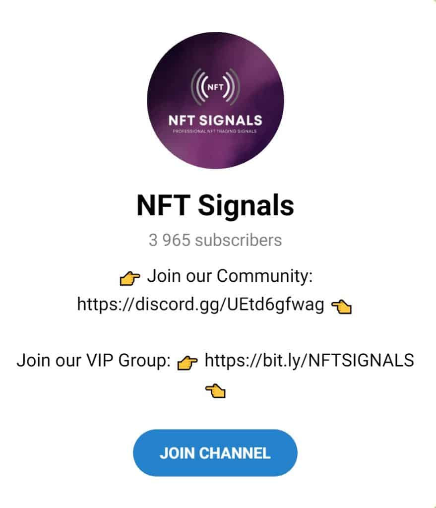 NFT Signal Groups